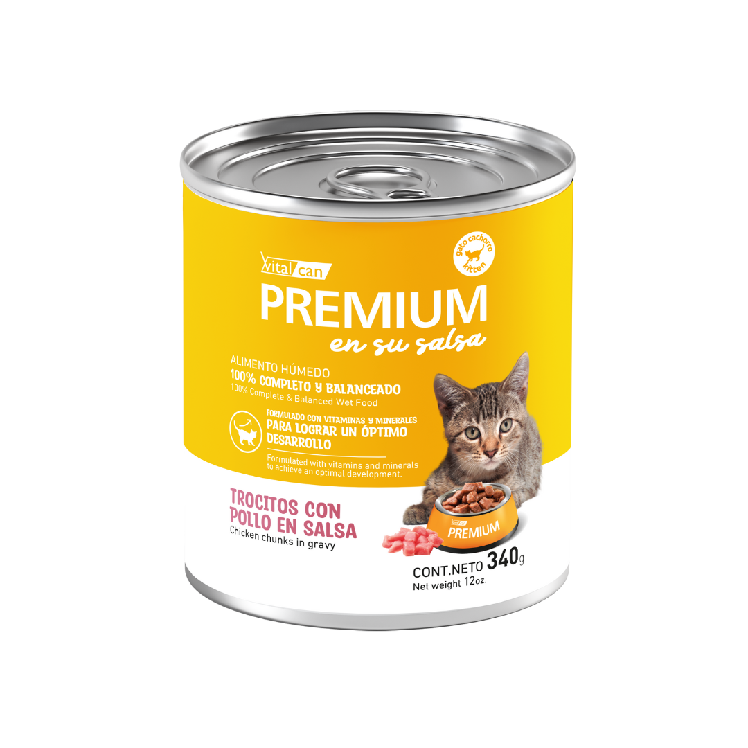 Vitalcan - Premium En Su Salsa Pollo Gato Cachorro
