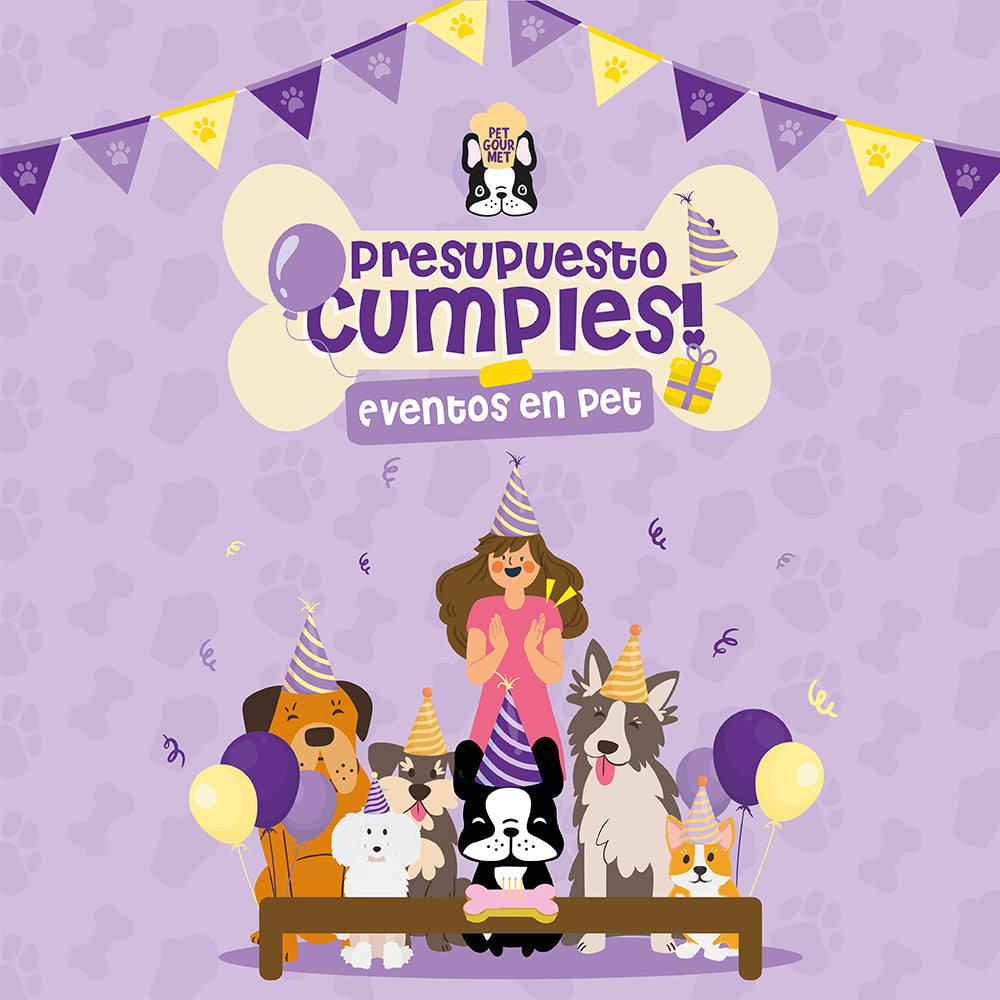 PET Gourmet - Celebra el cumple en PET - Precio Min por Persona - Min 20 Personas