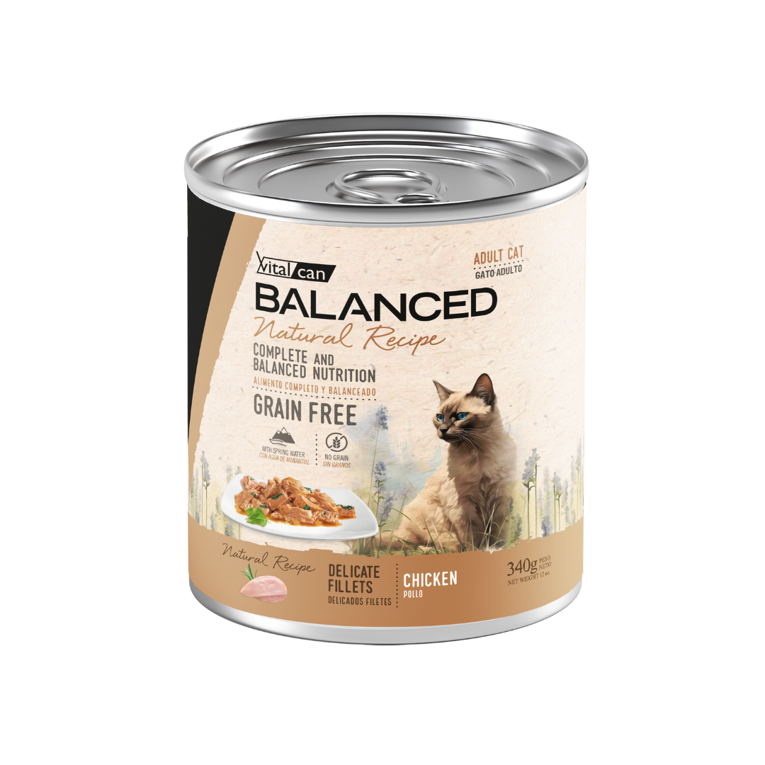 Vitalcan - Natural Recipe Filetes Pollo Gato Adulto