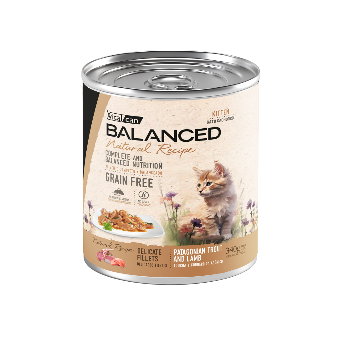 Vitalcan - Natural Recipe Filetes Trucha Y Cordero Gato Cachorro