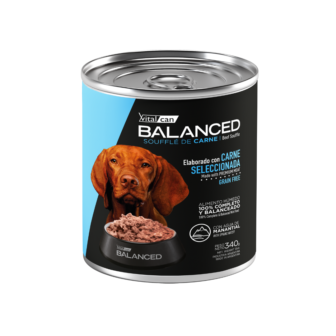 Vitalcan - Balanced Souffle De Cordero Perro Adulto