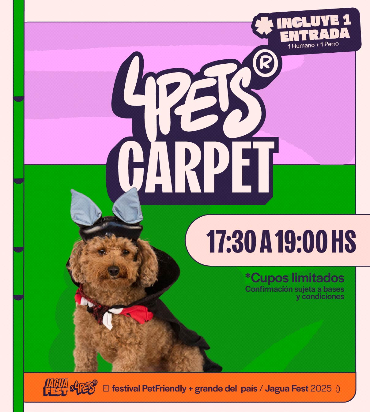 DESFILE DE JAGUA (INCLUYE ENTRADA HUMANA Y PERRUNA) - JAGUAFEST