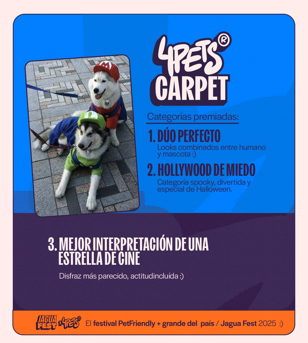 DESFILE DE JAGUA (INCLUYE ENTRADA HUMANA Y PERRUNA) - JAGUAFEST