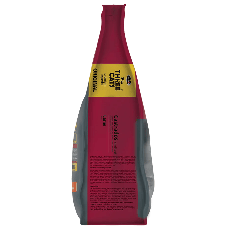 Three Cats - Gatos Castrados - Original Carne