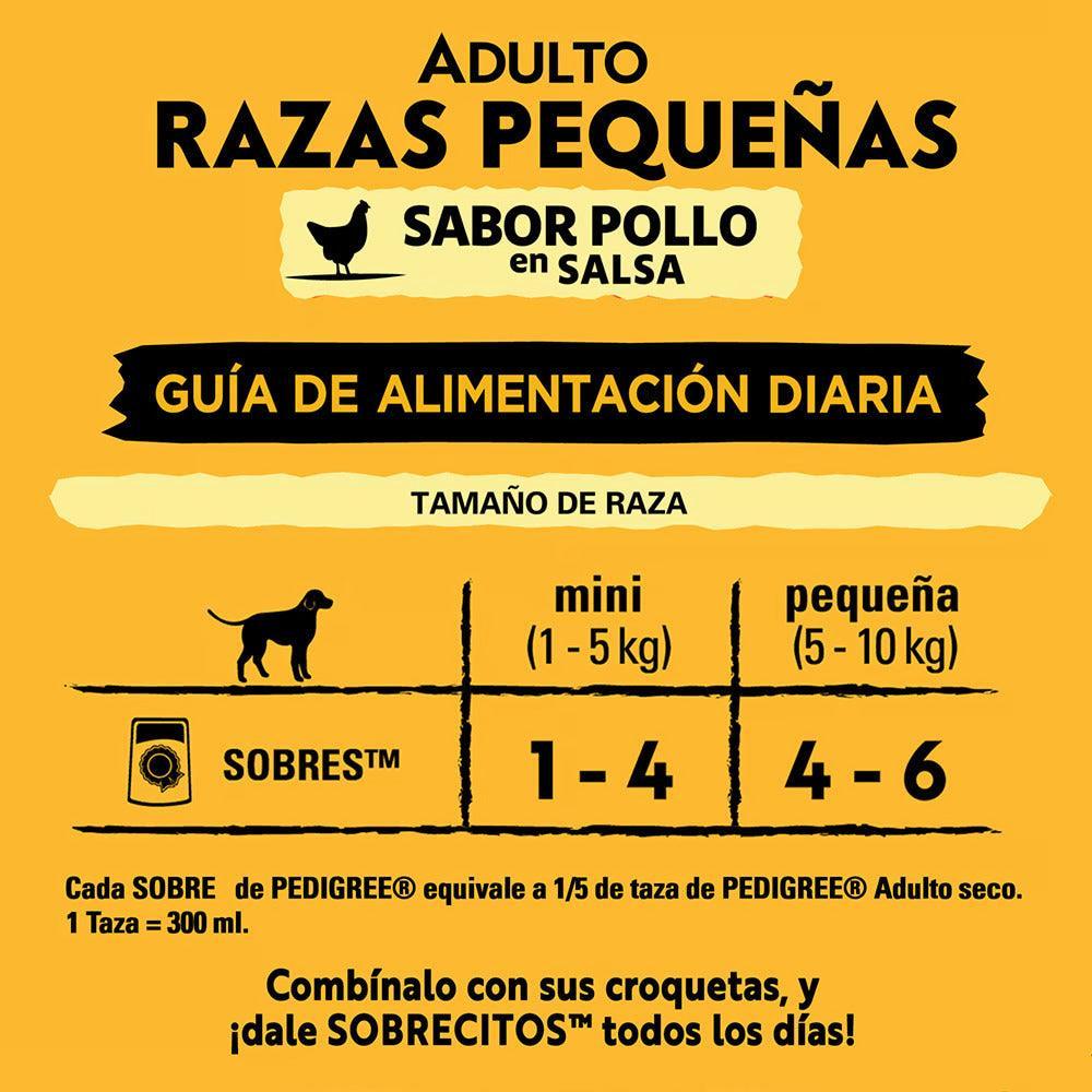 Pedigree - Perros Adultos Pequeños - Pollo - Pouch