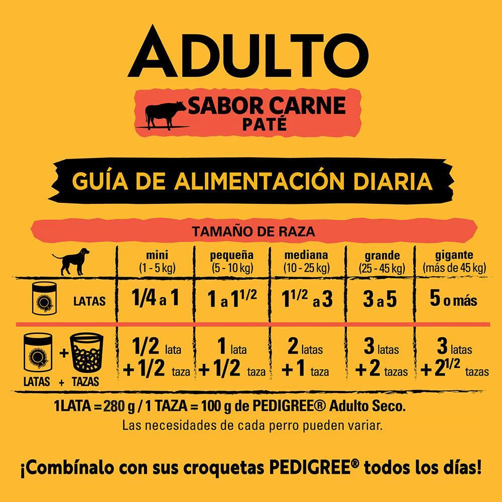Pedigree - Perros Adultos - Carne - Lata