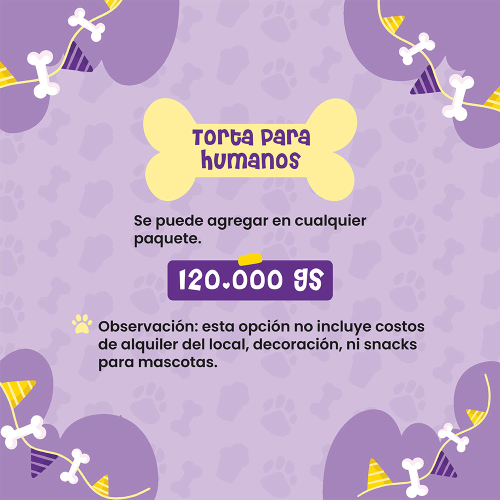 PET Gourmet - Celebra el cumple en PET - Precio Min por Persona - Min 20 Personas