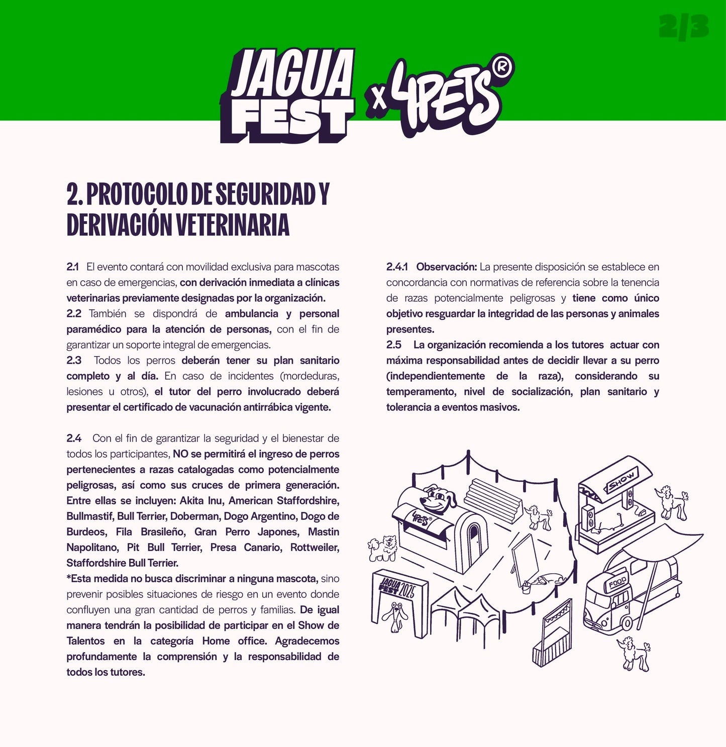 YOGA CON JAGUA (INCLUYE ENTRADA HUMANA Y PERRUNA) - JAGUAFEST