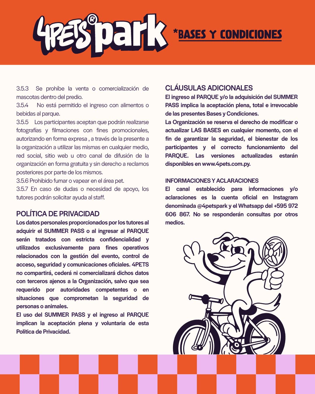SUMMER PASS - Pase De Temporada - 4PetsPark San Bernardino.