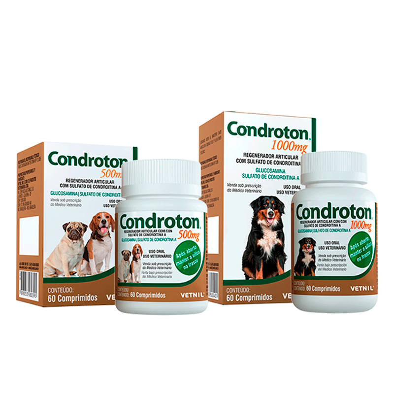 Vetnil - Regenerador articular Condroton - 60 Capsulas
