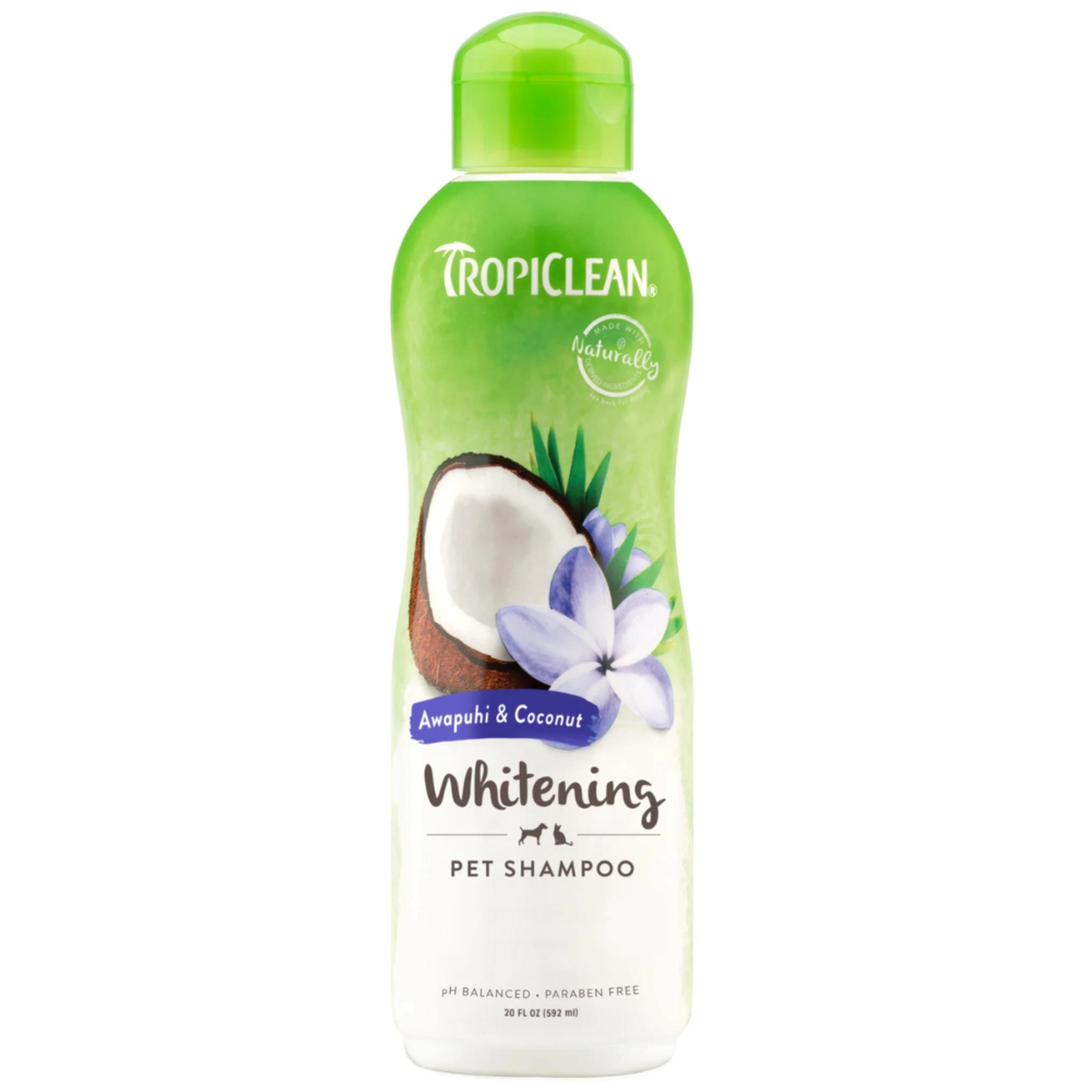 Tropiclean - Shampoo Blanqueador - Flor de Awapuhi & Coco
