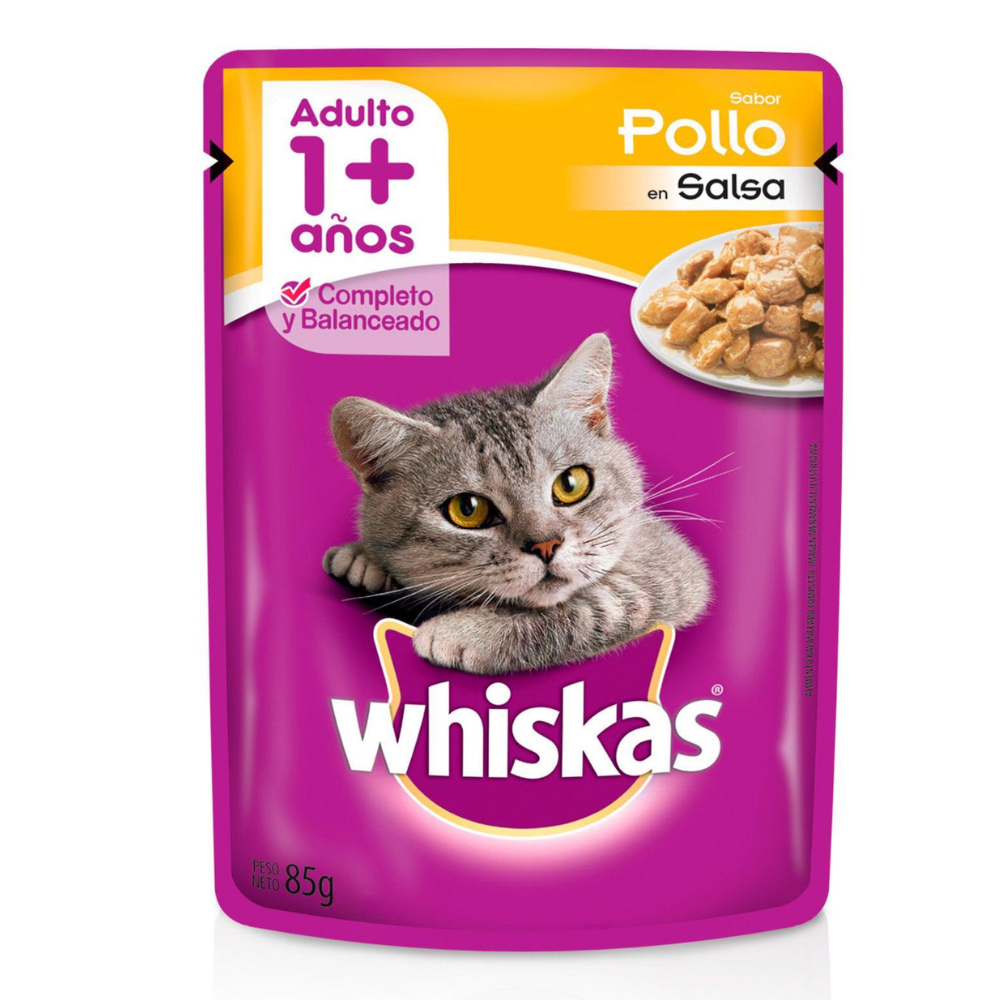 Whiskas - Gatos Adultos - Pollo - Pouch