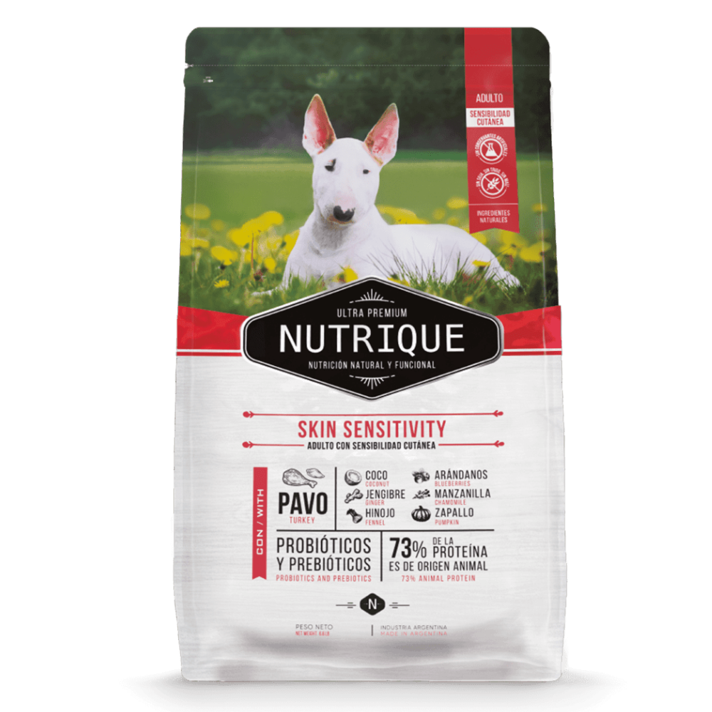 Nutrique - Perros Adultos Skin Sentivity - Pavo