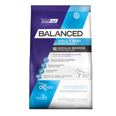 Vitalcan Balanced - Perros Adultos Medianos