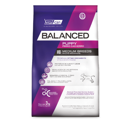 Vitalcan Balanced - Perros Cachorros Medianos