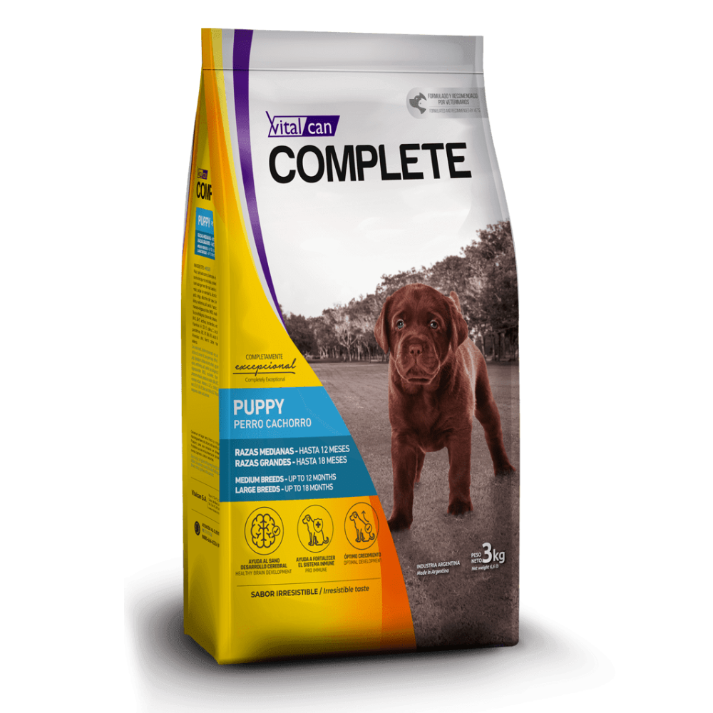 Vitalcan Complete - Perros Cachorros Medianos & Grandes