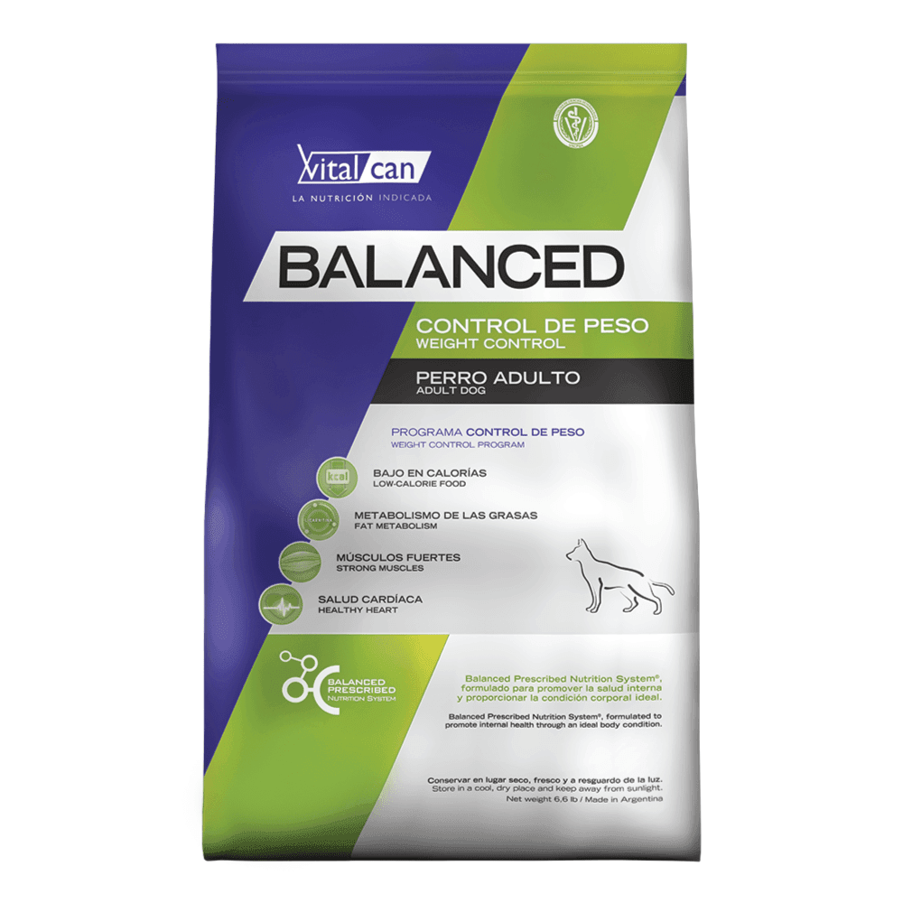 Vitalcan Balanced - Perros Adultos Control de Peso