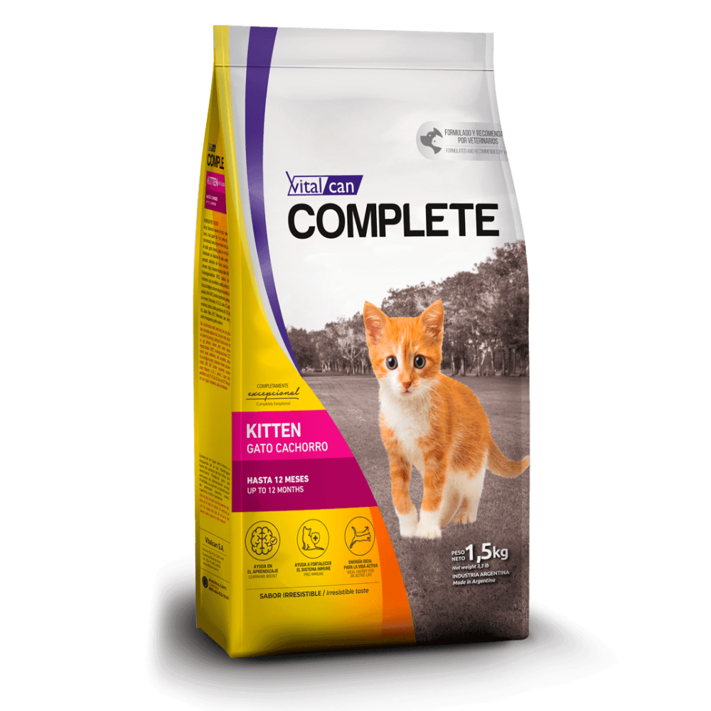 Vitalcan Complete - Gatos Cachorros
