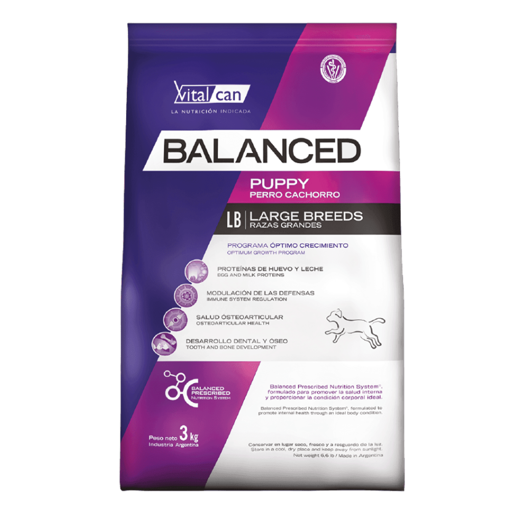 Vitalcan Balanced - Perros Cachorros Grandes