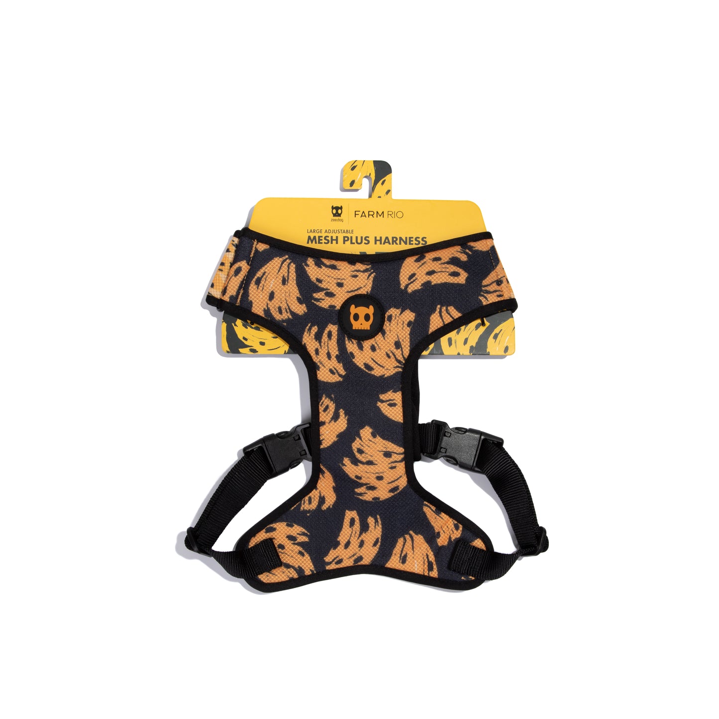Zeedog - Farm - Air Mesh Harness Ajustable - Bossa Banana