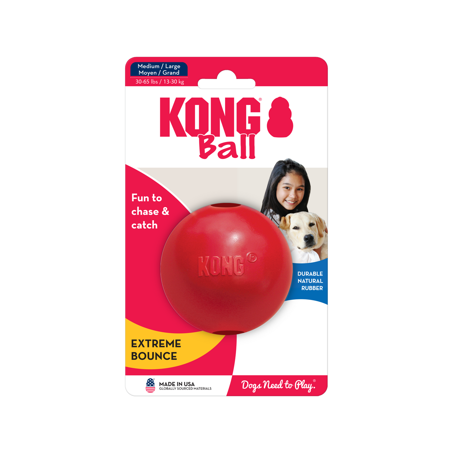 Kong - Perros Ball w/hole
