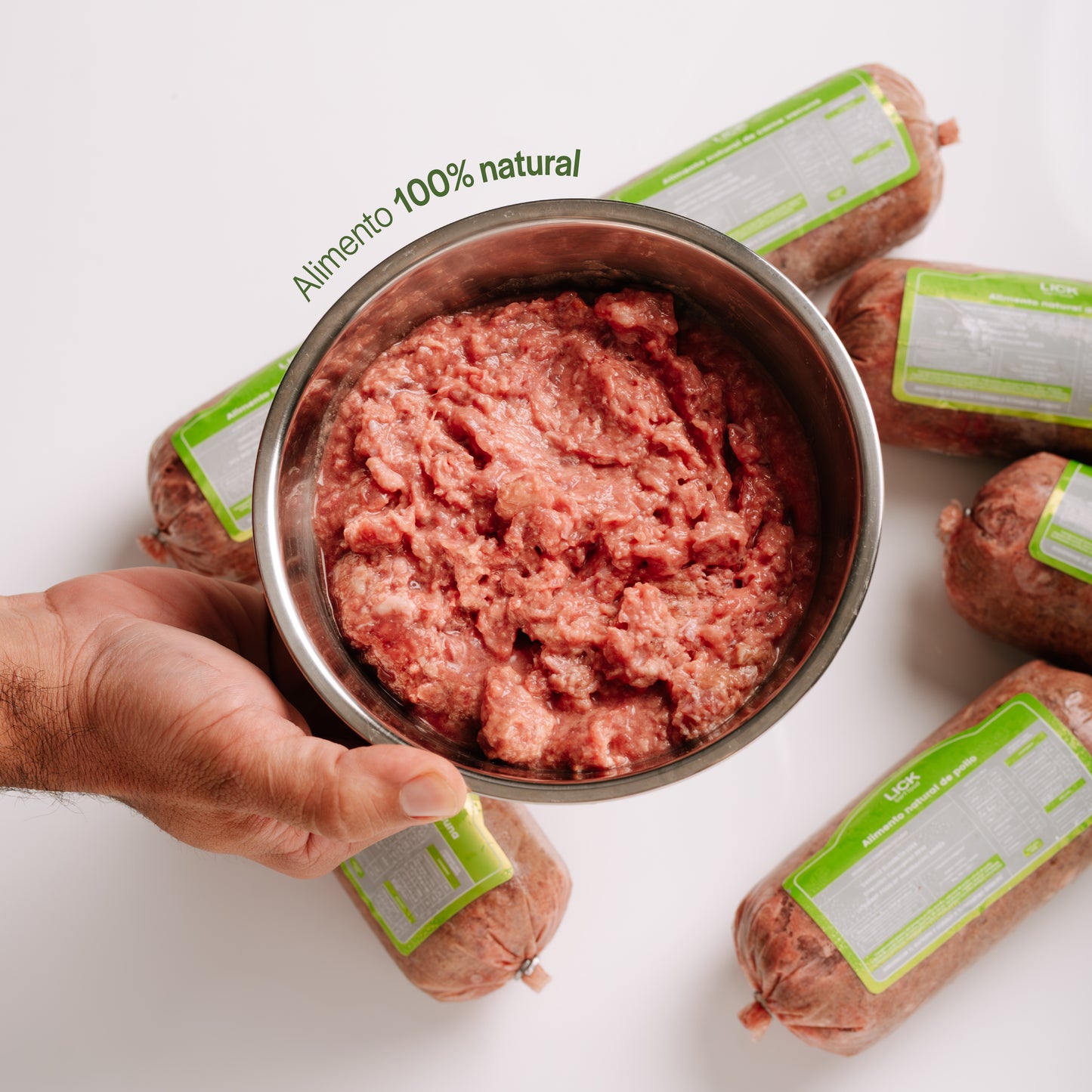Barf Lick Alimento Natural - 400 gramos