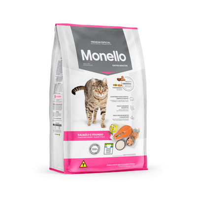 Monello - Gatos Adultos - Salmon & Pollo