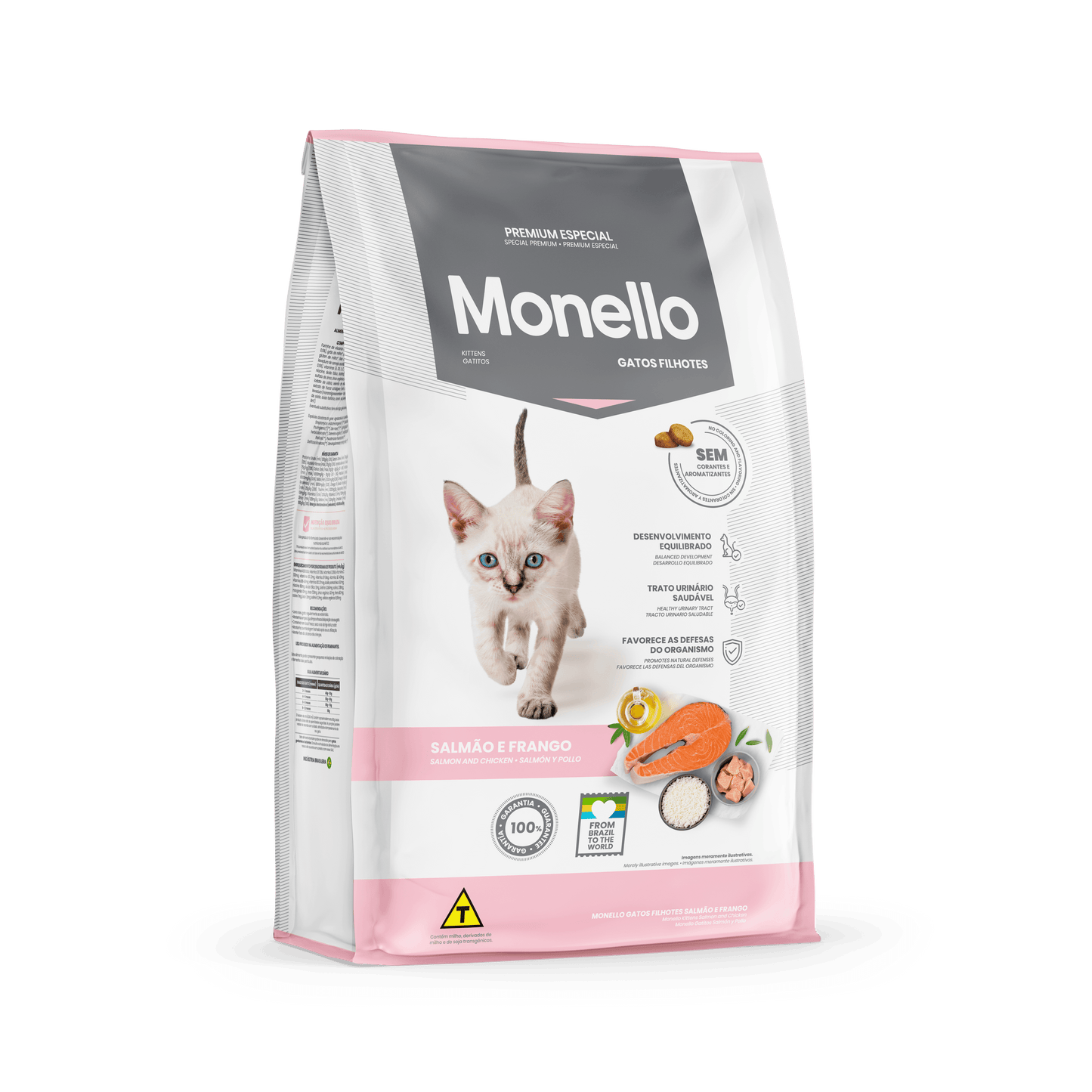 Monello - Gatitos - Salmon & Pollo
