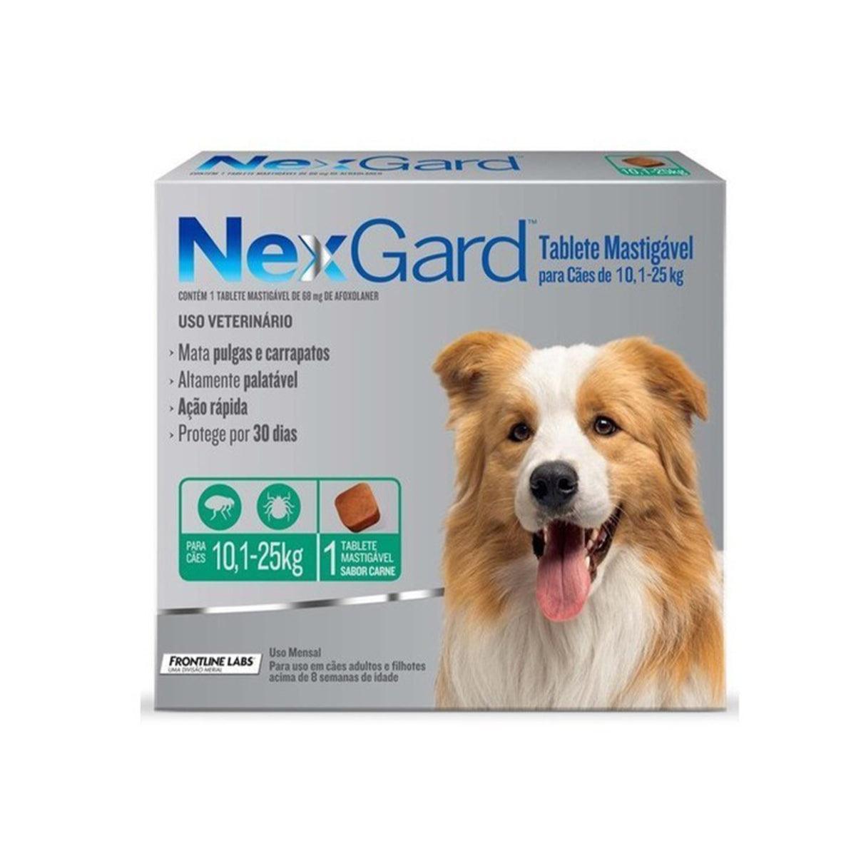 Nexgard - Perro Antiparasitario & Externo 10-25 kg