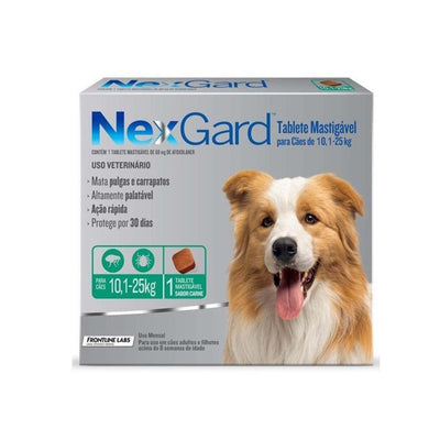 Nexgard - Perro Antiparasitario & Externo 10-25 kg