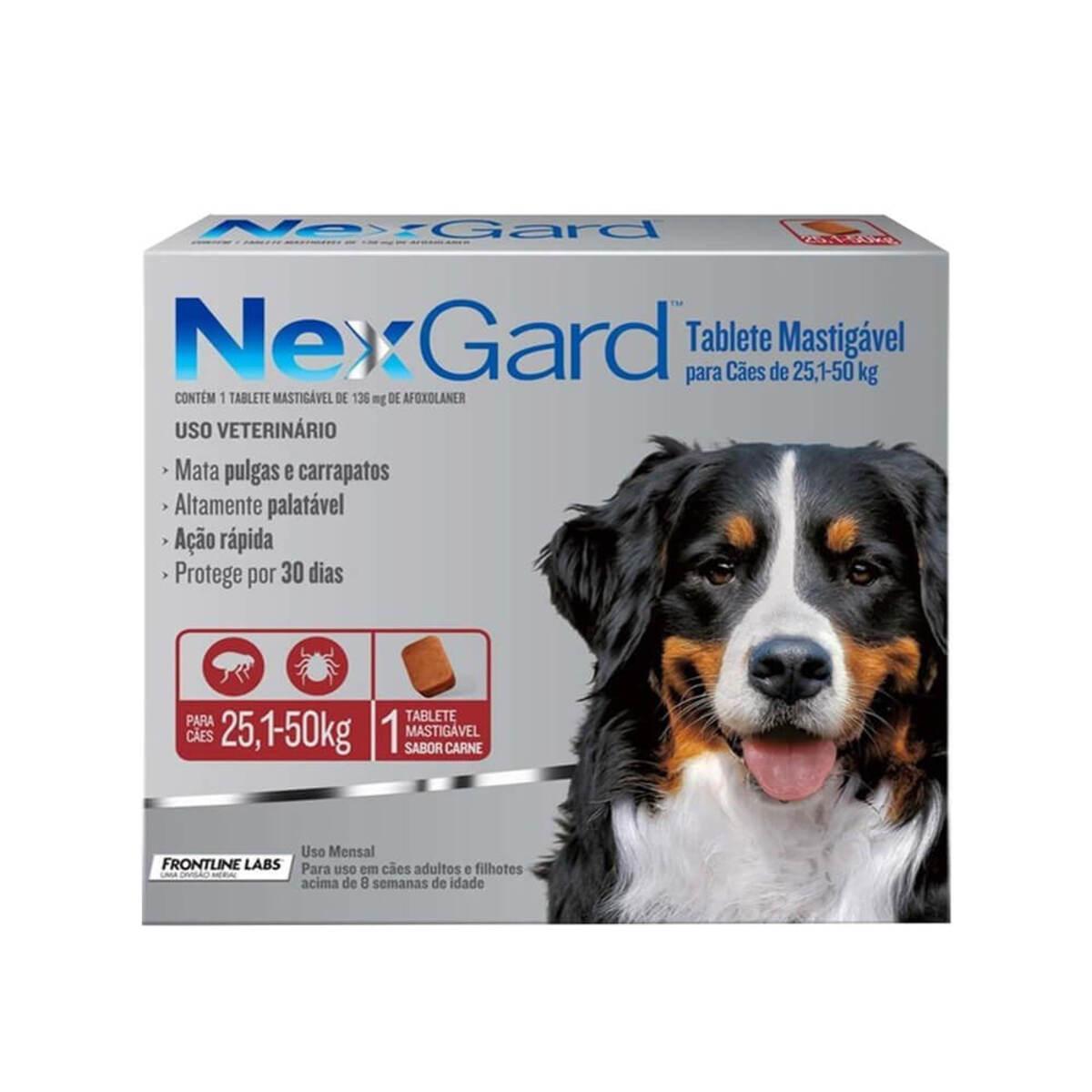 Nexgard - Perro Antiparasitario & Externo 25-50 kg