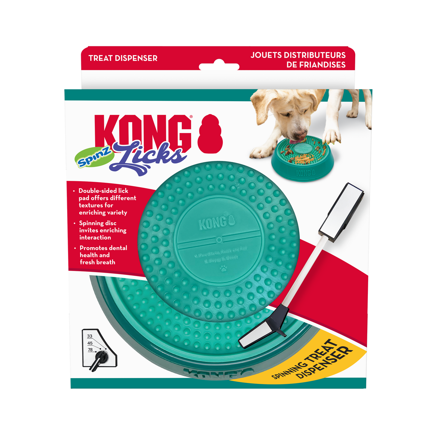 Kong - Perros Licks Spins