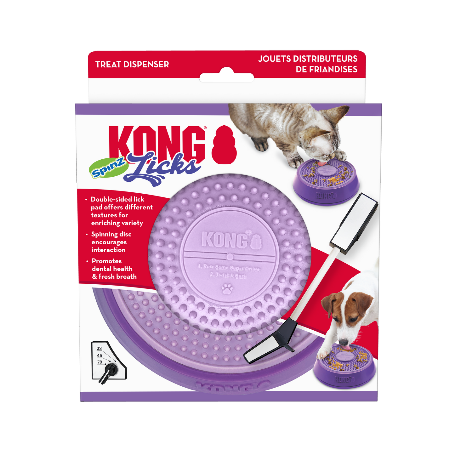 Kong - Perros Licks Spins