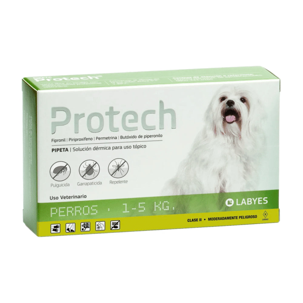 Labyes - Perros Protech Antiparasitario Externo - Pipeta