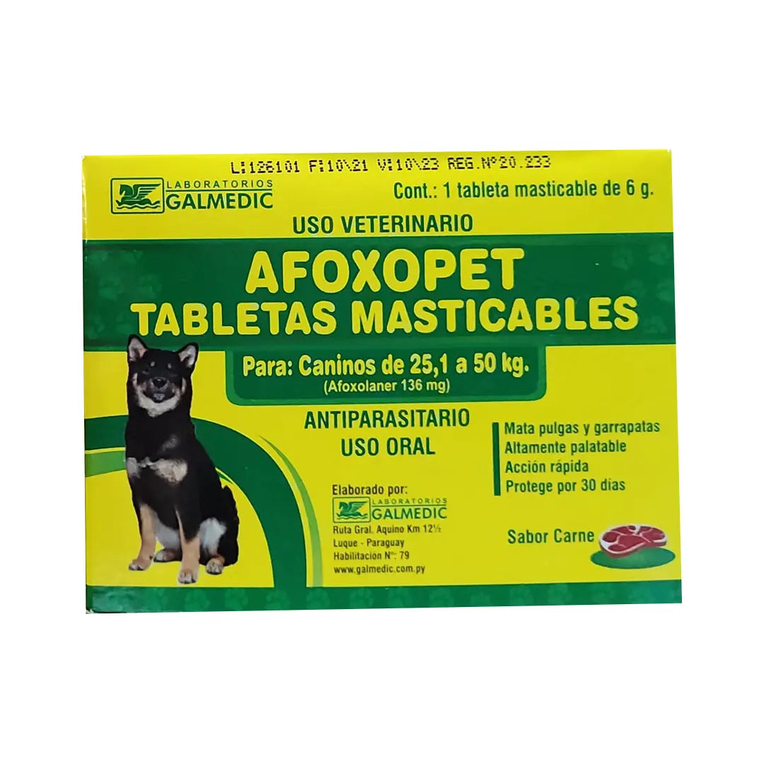 Galmedic - Afoxopet - 1 Comprimido