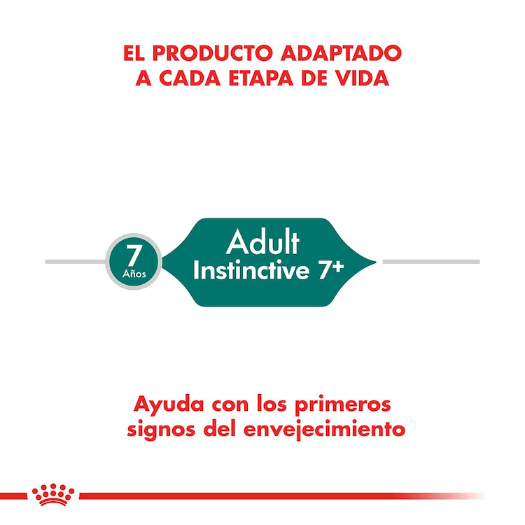 Royal Canin - Gatos Adultos Senior Instinctive 7+ - Pouch