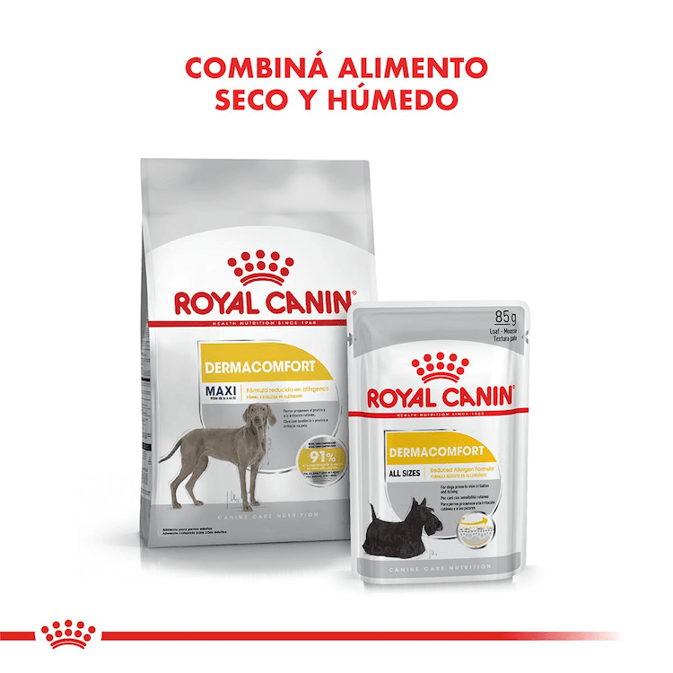 Royal Canin - Perros Adultos Grandes - Dermacomfort