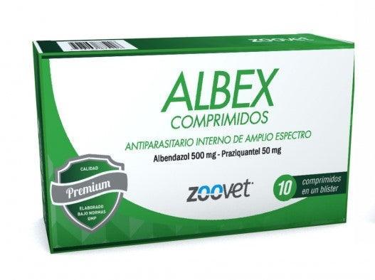 Zoovet - Albex Antiparasitario Interno Comprimidos