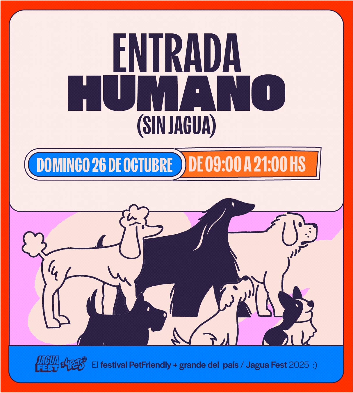 ENTRADA HUMANA (SIN JAGUA) - JAGUAFEST