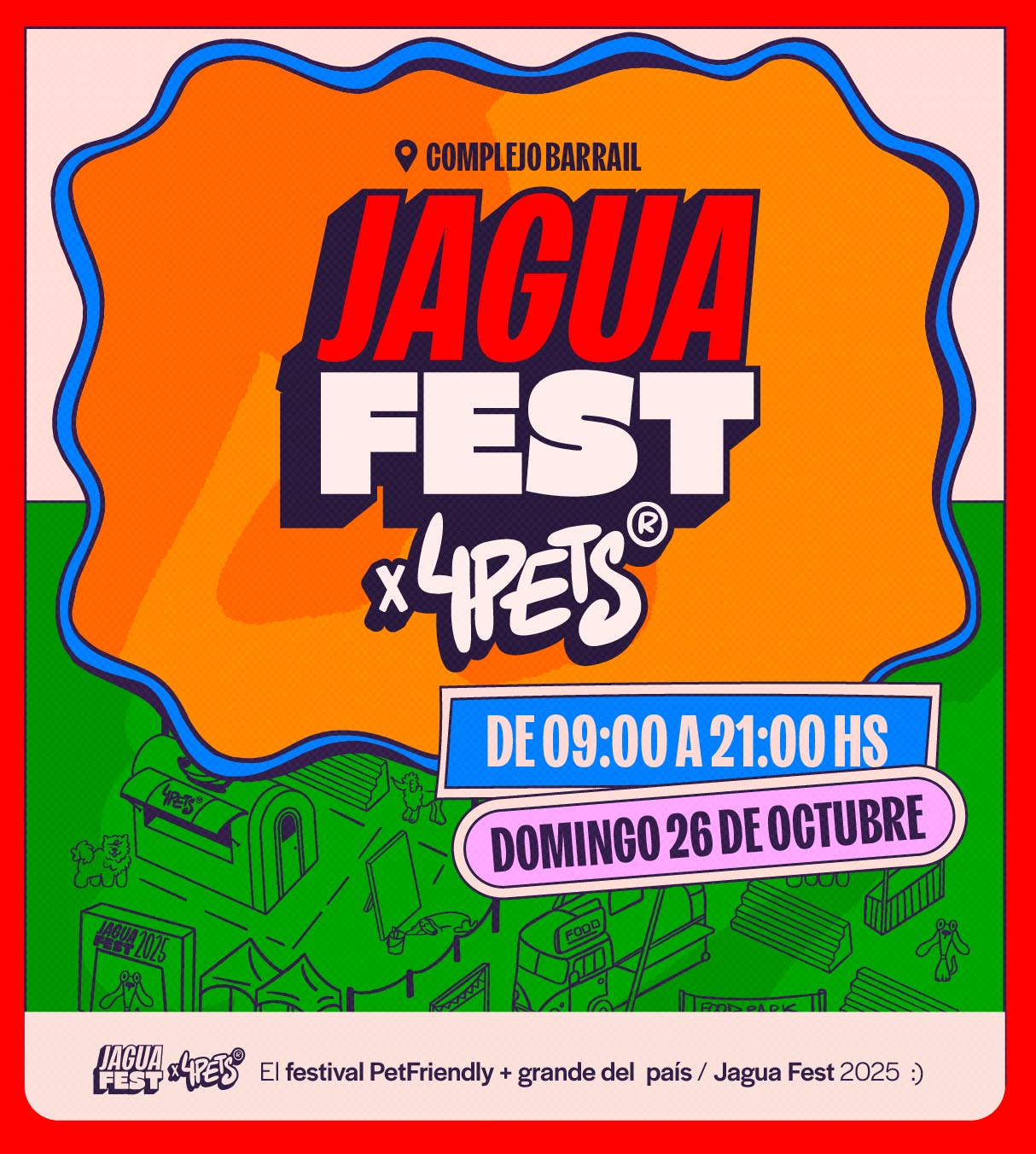 YOGA CON JAGUA (INCLUYE ENTRADA HUMANA Y PERRUNA) - JAGUAFEST