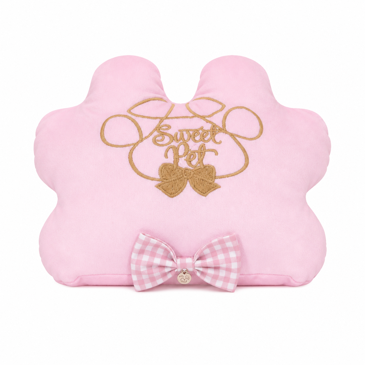 Sweet Pet - Cama Hipoalergénica Monalisa Ajedrez Rosa