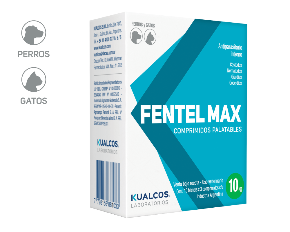 Kualcos - Antiparasitario Interno Fentel Max