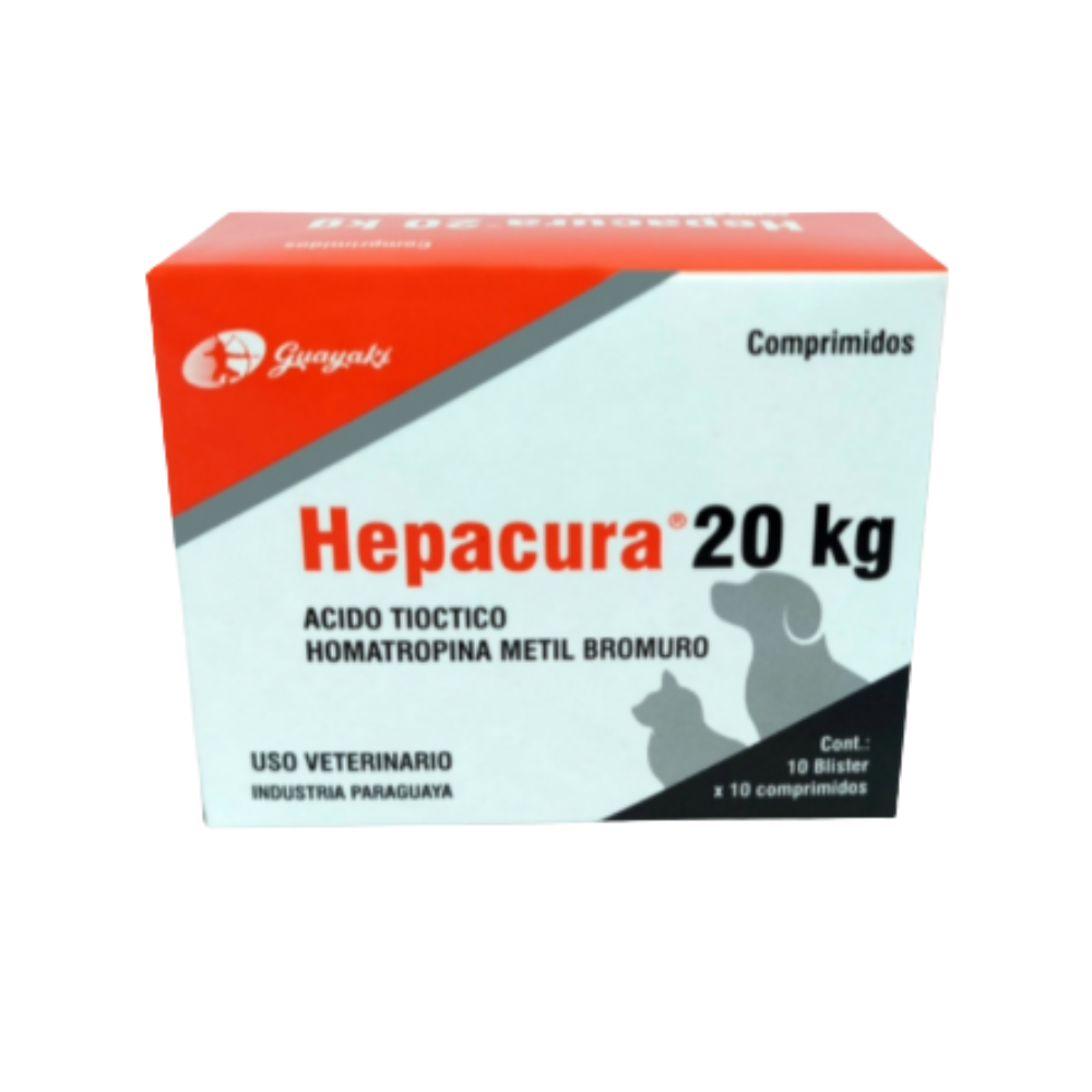 Guayaki - Hepacura - 10 Comprimidos