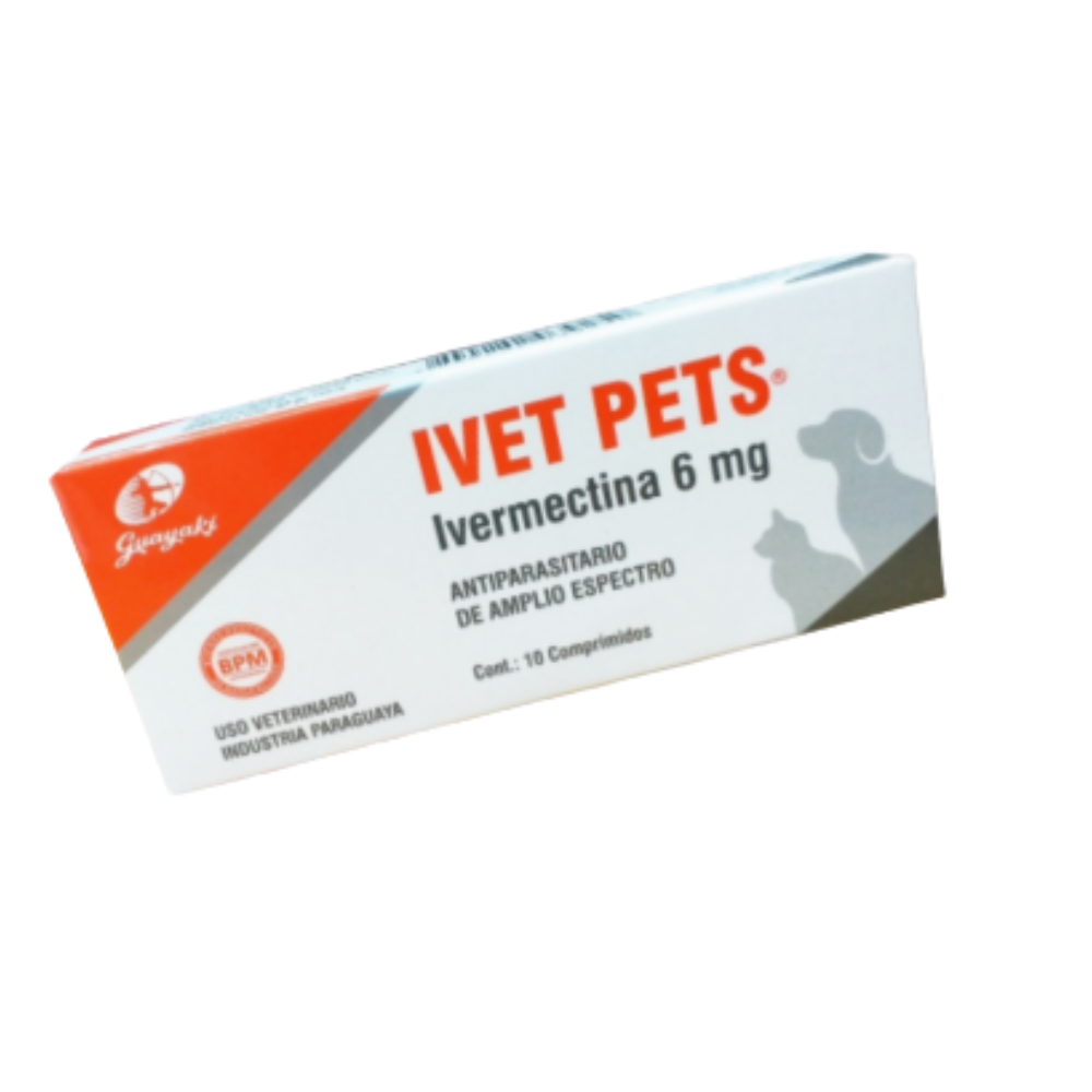 Guayaki - Ivet Pets Ivermectina - Comprimidos