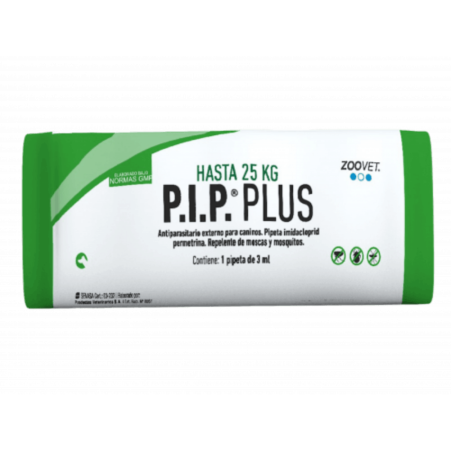 Zoovet - Antiparasitario Externo P.I.P. Plus Perros (1 pipeta)