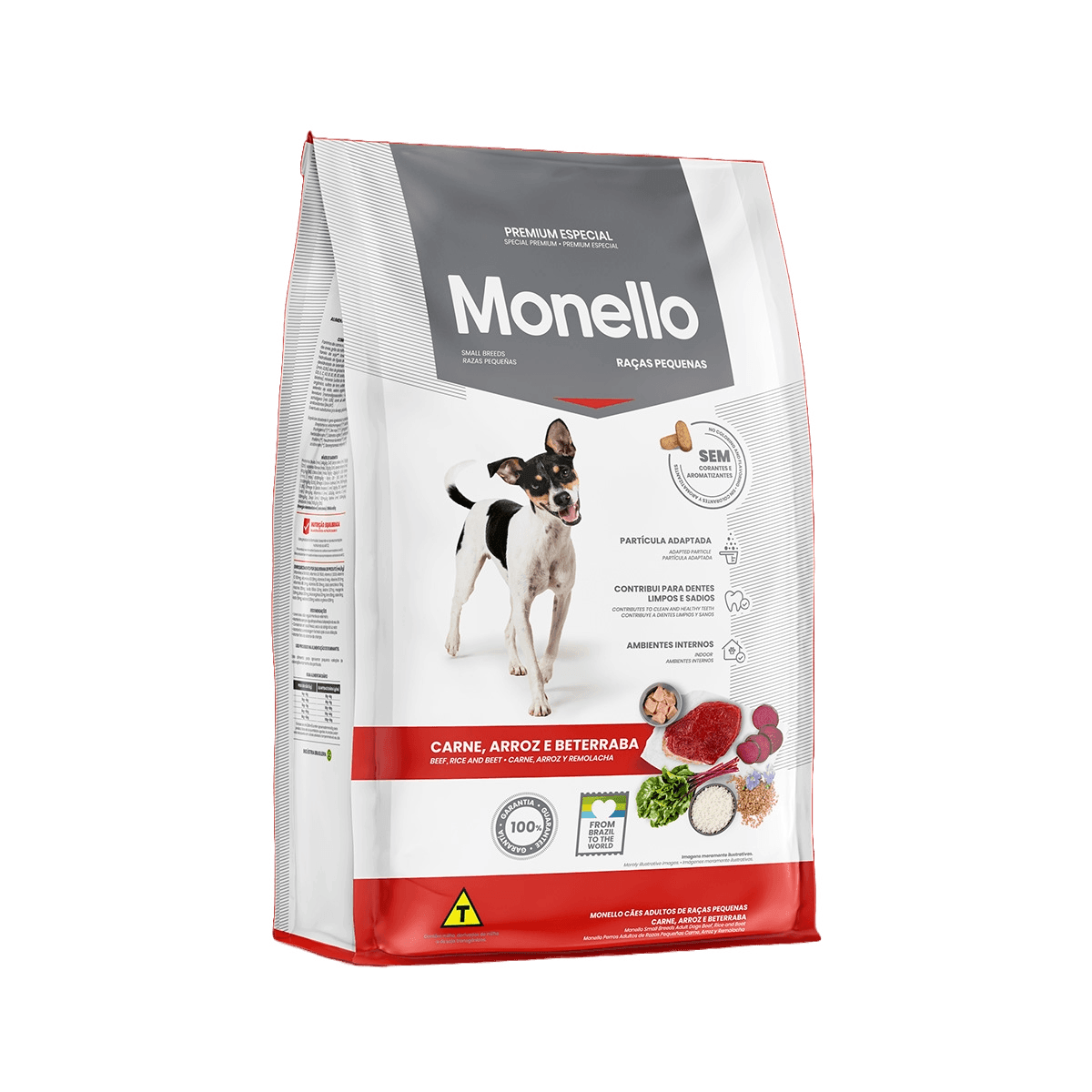 Monello - Perros Pequeños - Carne, Arroz & Remolacha