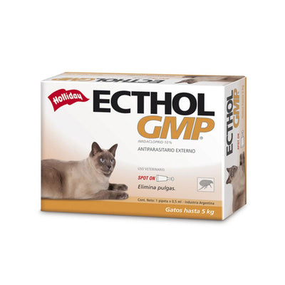 Holliday - Gatos Antiparasitario Ecthol & GMP - Spot On