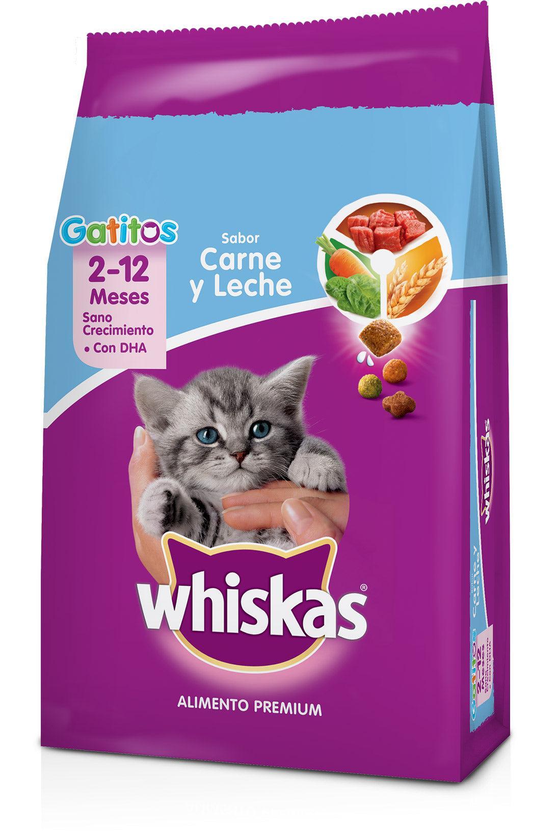 Whiskas - Gatitos - Carne & Leche