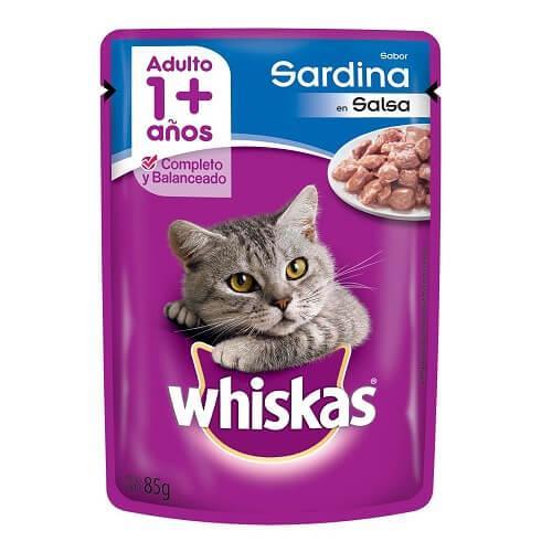 Whiskas - Gatos Adultos - Sardinas - Pouch
