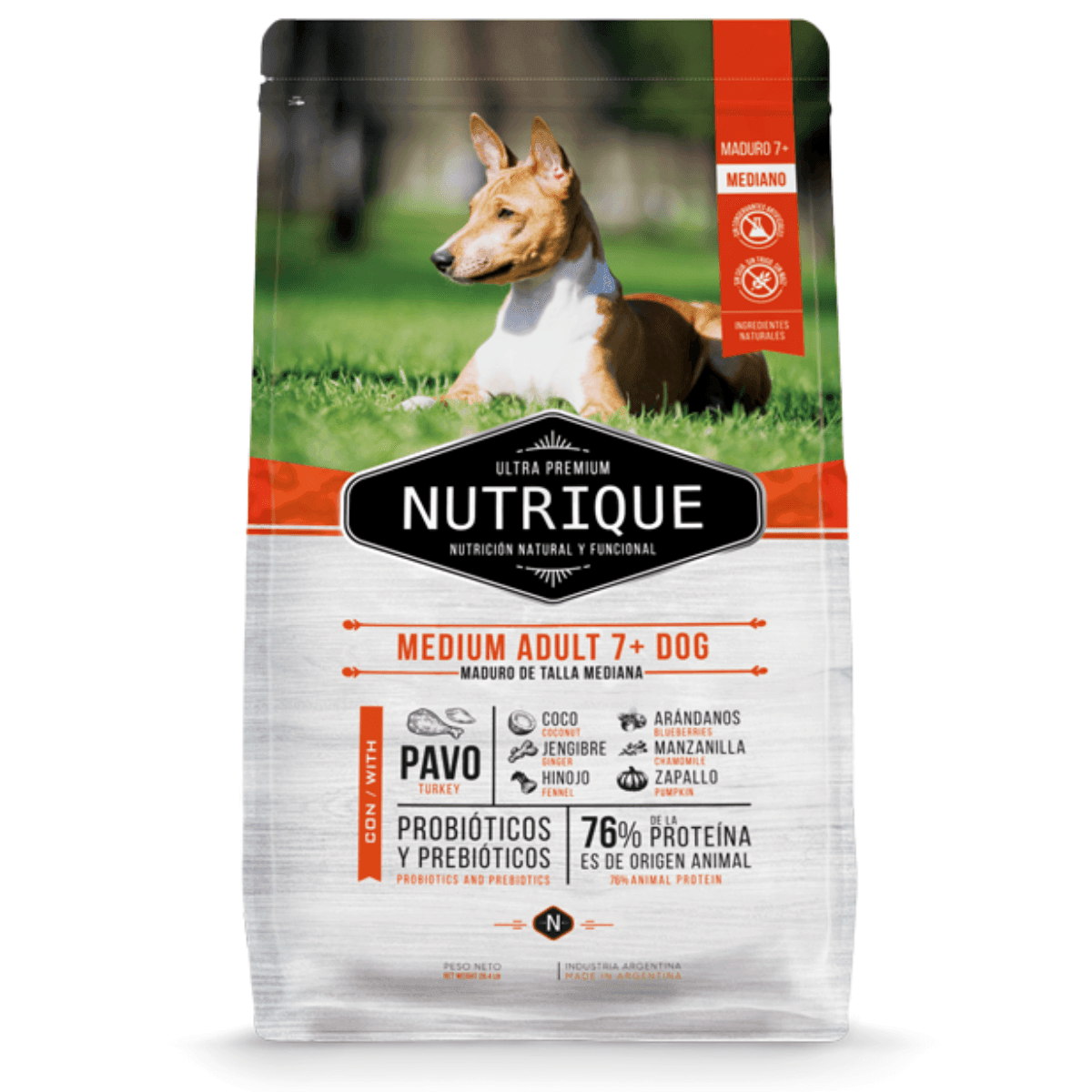 Nutrique - Perros Adultos Medianos - Pavo